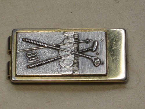 Vintage money clip golf - vintage, anson