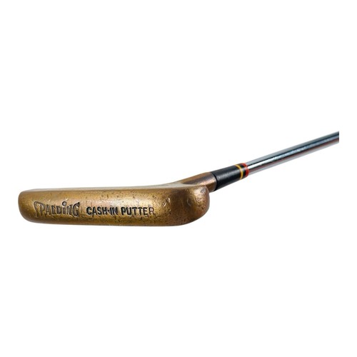 Spalding cash brass putter - spalding,