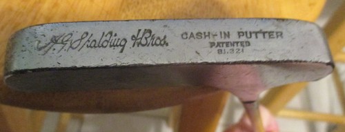 Early spalding cash putter - spalding,