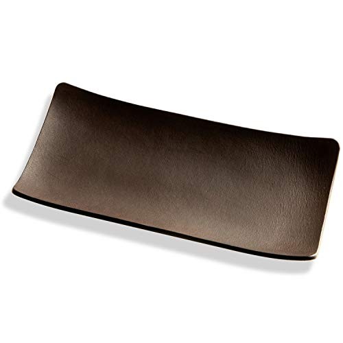 Atelier codel leather tray - leather,