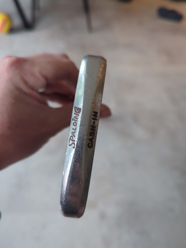 Spalding cash putter - in,